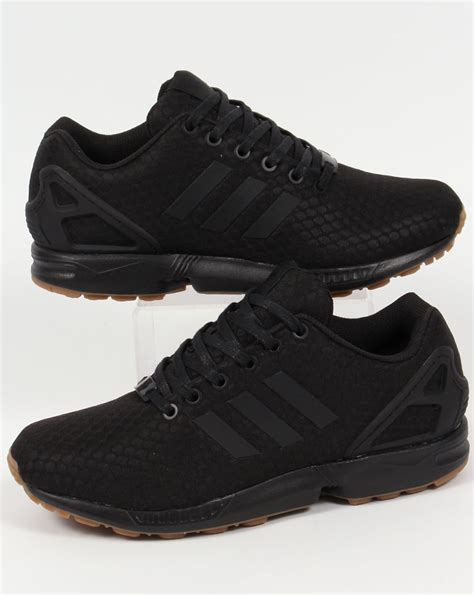 all black adidas zx flux cheap